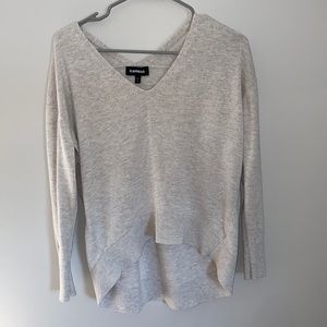 EXPRESS women’s small sweater high-low style